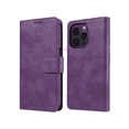 thumbnail image 1 of RadEnergy Leather Wallet Case with EMF Protection for iPhone 14 Pro, Card Holder and Stand Function, 1 of 6