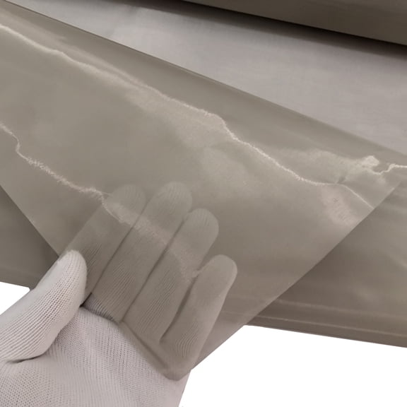 EMF RFID Copper Electromagnetic Shielding Fabric Reducing Radiation for Window/Transparent Clear Mesh Gauze Tulle Material with Air Permission 39x43 inch