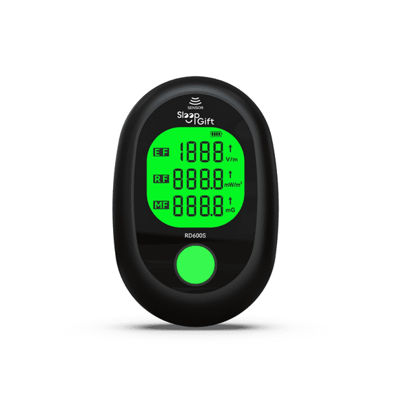 EMF Meter Tester, Portable Wireless Signal Reader for Better Sleep, Best RF Detector for Every Environment Inspections