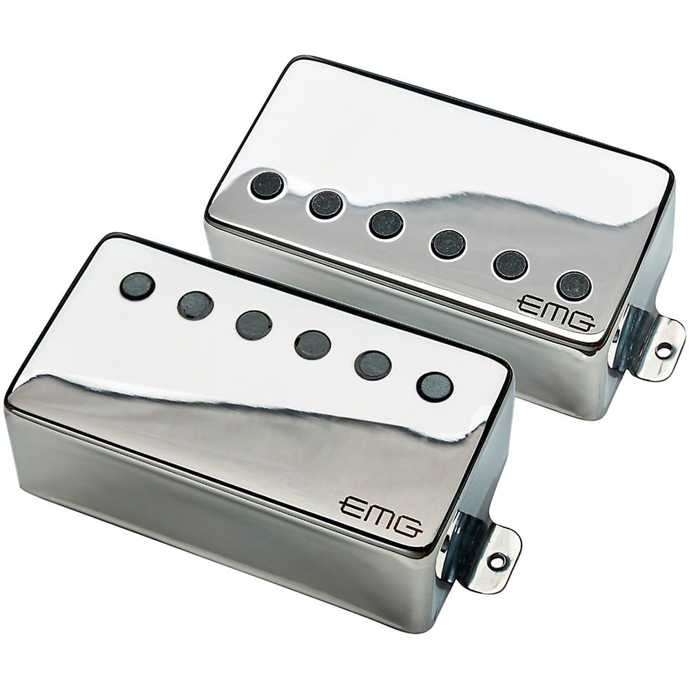 EMG 57/66 TW Dual Mode Pickup Set Brushed Chrome