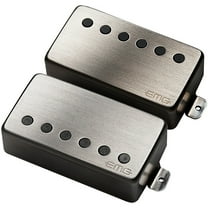 EMG Dual Mode 57TW/66TW-LS Dual Pickup Set, Long Shaft Pots Brushed Chrome