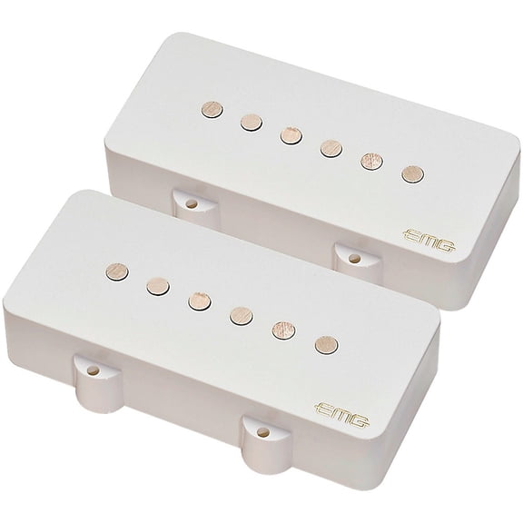 EMG JMaster Set Alnico 5 Stacked Coil One Volume/One Tone White