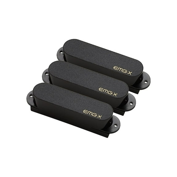 EMG SAX Active Single-Coil Guitar Pickup Set Black