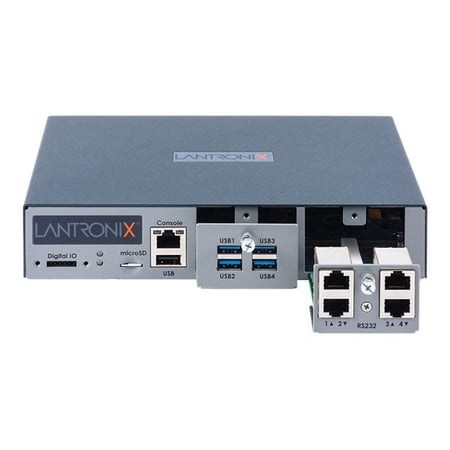 Lantronix Edge Management Gateway 8500 - Console server - 4 ports - USB, 1GbE - 1U