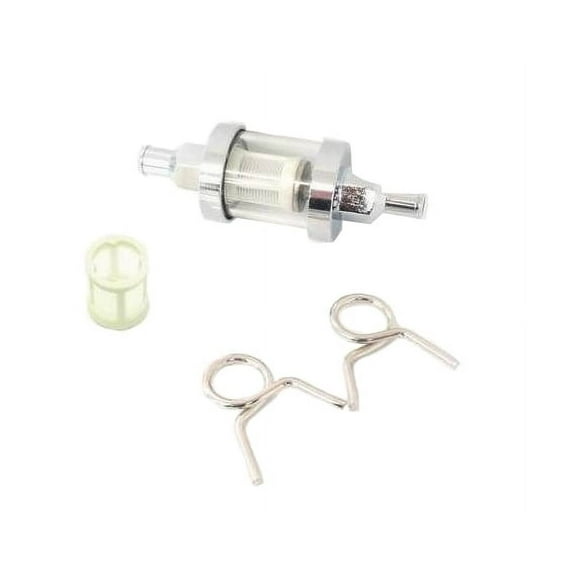 EMGO Inline 5/16" Fuel Filter Glass fits Honda VF 500 700 750 1000F Interceptor