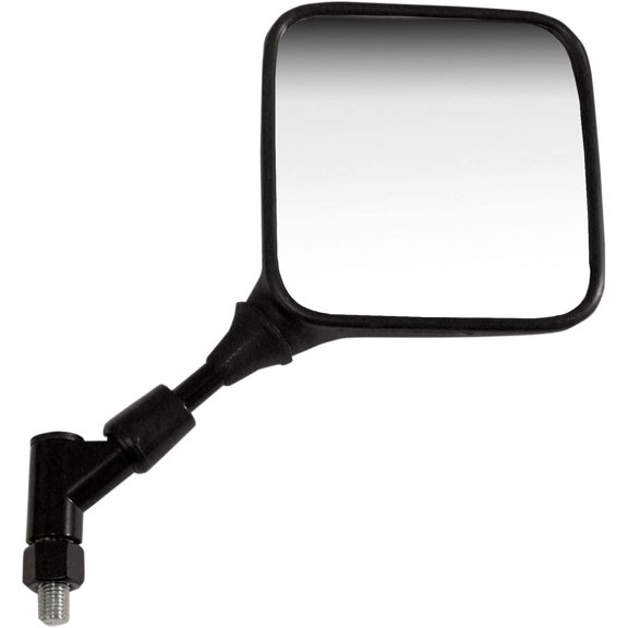 Emgo 20-78201 Black Finish Right Hand Side Replacement Mirror for Suzuki DR/SP
