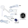thumbnail image 1 of EMI 6 Piece Goniometer Set Plus Measuring Tape - 7 Pieces Total EGM-431, 1 of 4