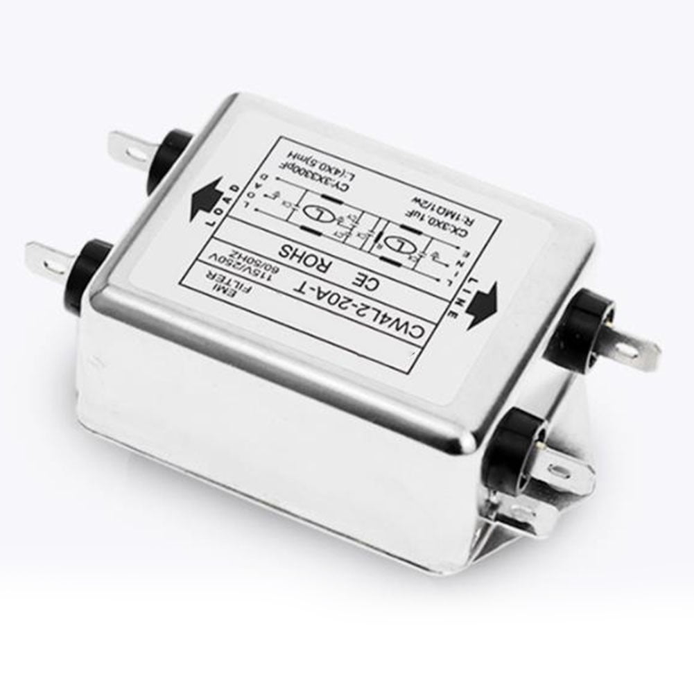 CW4L2 Filtre D'alimentation Monophasé à Double Section Filtre