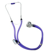 EMI Sprague Rappaport Dual Head Stethoscope Frosted Purple #112