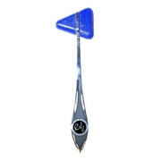 EMI Taylor Percussion Reflex Hammer 7.5   Neurological Medical Exam Tool for Doctors, Nurses, EMTs, Students   Chrome Handle with Triangular Rubber Head   Durable Diagnostic Reflex Testing Hammer