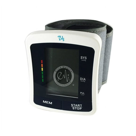 EMI Wrist Automatic Digital Blood pressure Monitor with Case