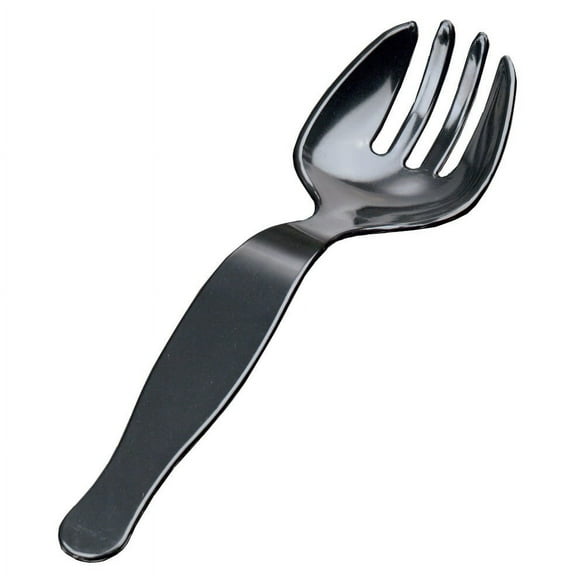 EMI Yoshi EMI-101-BLK Black Plastic Serving Fork - 144 / CS