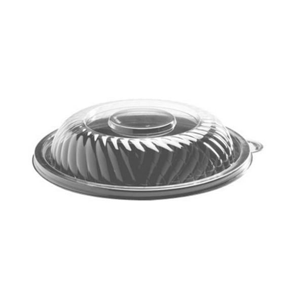 EMI Yoshi EMI-PTB10L Prepserve 10 in. Diameter Clear Pet Lid For 80Oz Bowls - Pack of 25