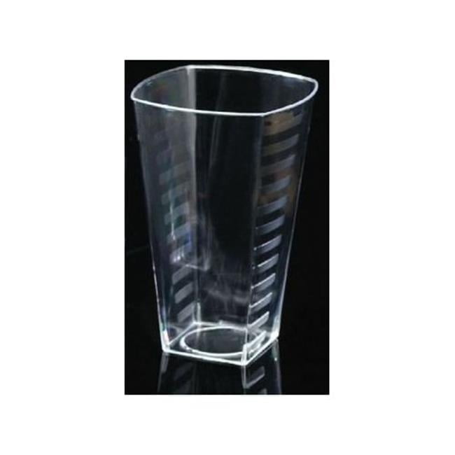 emi⭐️ Emi-Yoshi Disposable Plastic Triangle Tumbler Glasses