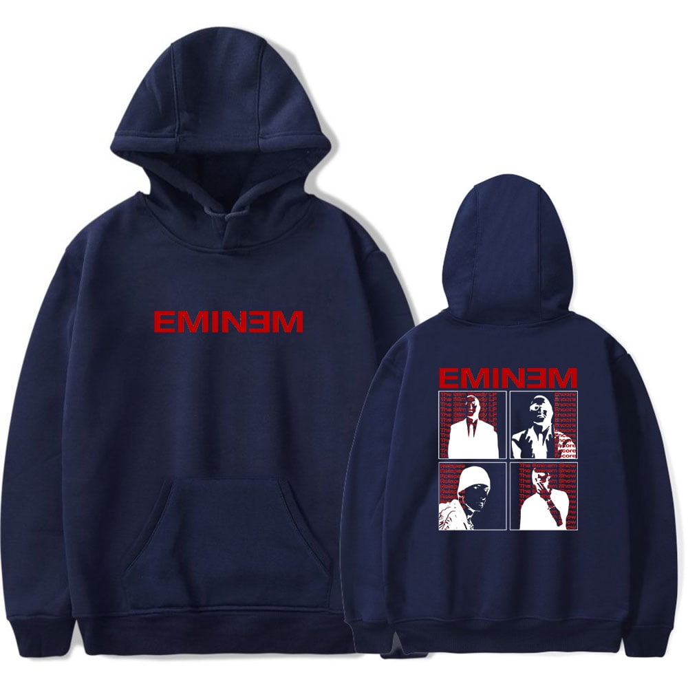 EMINEM Hoodie Merch Slim Shady Tracksuit Cool Print Fashion Sweatshirt Casual Pullover for Men and Women Walmart