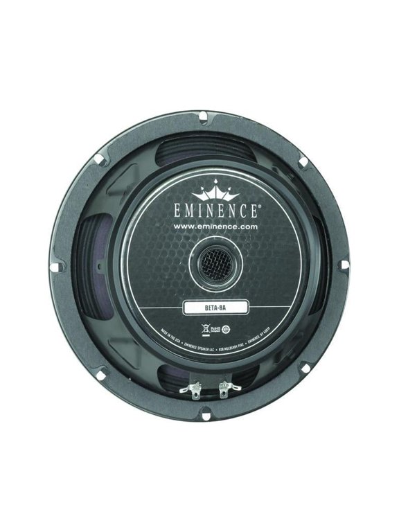 Eminence American Standard 8A Speaker - 225 W RMS - 450 W PMPO - 78 Hz to 4.50 kHz - 8 Ohm - 8.24