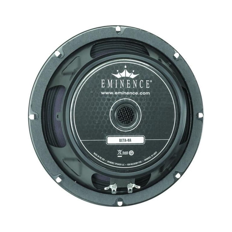 Eminence Beta 8A 8 Inch Eminence Beta 8A 8 Pro Audio Speaker 225W eminence-beta-8a-8-inch-eminence-beta-8a-8-pro-audio-speaker-225w