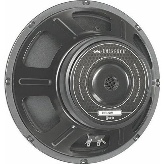 Eminence Speakers Delta-12LFA 12" 500W Low Frequency Speaker Driver, 8 Ohm