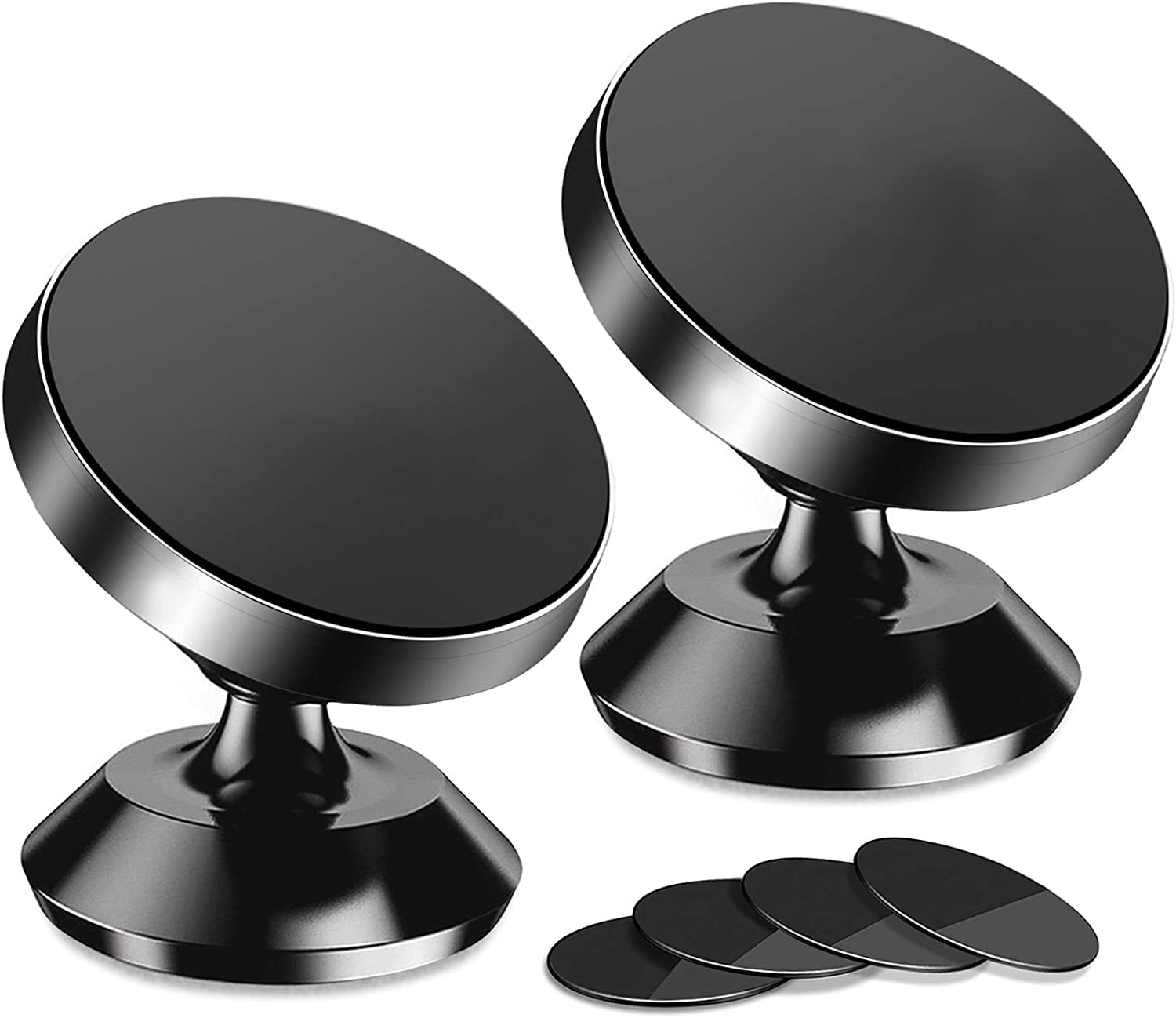 Walmart savings: EMLIMNY 2 Pack Magnetic Phone Mount, 360° Rotation, Fits iPhone, Samsung, Most 4-6.7 inch Phones