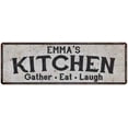 thumbnail image 1 of EMMA's Kitchen Gift Rustic Chic Decor Gift 6x18 Sign 206180051024, 1 of 1