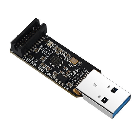 EMMC Adapter Version 2 USB3.0 Card Reader for EMMC Module and Memory Card High Speed Read and Write