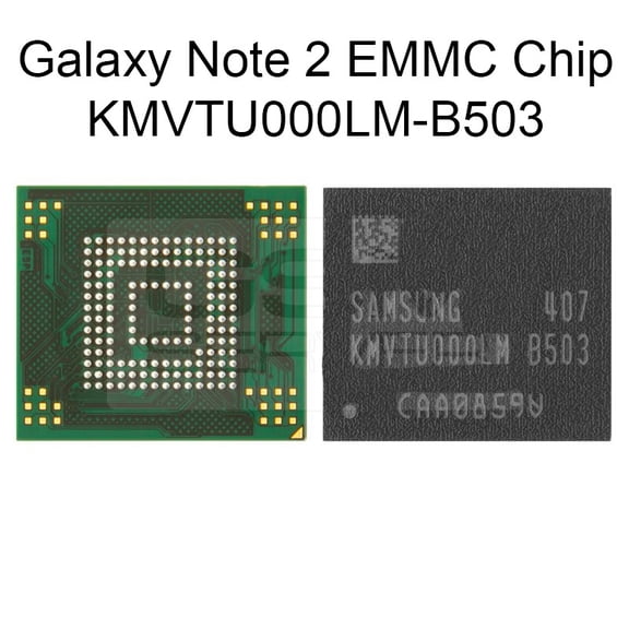 EMMC Chip KMVTU000LM-B503 For Samsung GALAXY Note 2 N7100