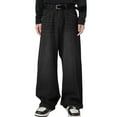 thumbnail image 1 of EMMIOL Men's Wide Leg Baggy Jeans Y2K Streetwear Hip Hop Jeans Casual Loose Fit Jeans 90s Vintage Denim Pants, 1 of 8