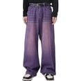 thumbnail image 1 of EMMIOL Men's Wide Leg Baggy Jeans Y2K Streetwear Hip Hop Jeans Casual Loose Fit Jeans 90s Vintage Denim Pants, 1 of 9
