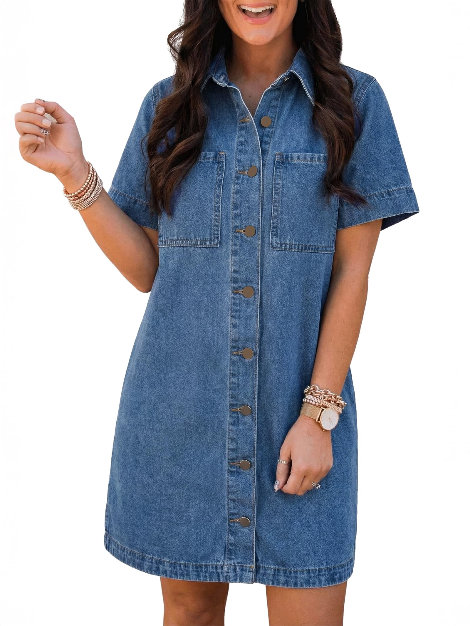 sandro green dress Sureple Work Dresses for Women 2026 Casual Spring Floral Casual Maxi Lovely Light Blue Floral Size:M / 12 blackdressedit