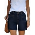 thumbnail image 1 of EMMIOL Women's High Waisted Denim Jean Shorts - Trendy Casual Jorts, 1 of 6