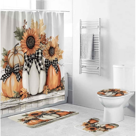 4 Pcs Shower Curtain Sets with Rugs Luxurious Navy Blue Marble Bathroom Sets with Shower Curtain and Rugs Modern Abstract Bathroom Decor Accessories for Bathroom Toilet Lid Cover