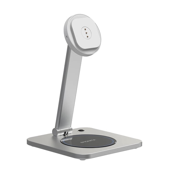 EMONITA Wall Mount Chager 45W Fast Charging Foldable Stand for iPad Charging - Silver(Accessories Only)