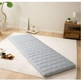 EMOOR Foldable Hybrid Futon Mattress, HighResilience Urethane Foam