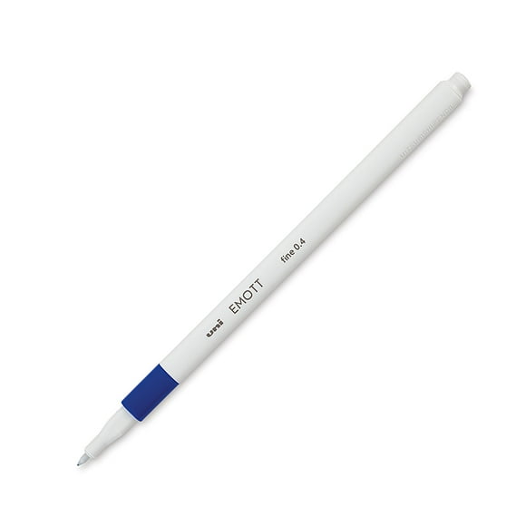 EMOTT Fineliner Pen, .4mm, Blue