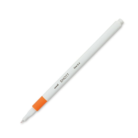 EMOTT Fineliner Pen, .4mm, Orange