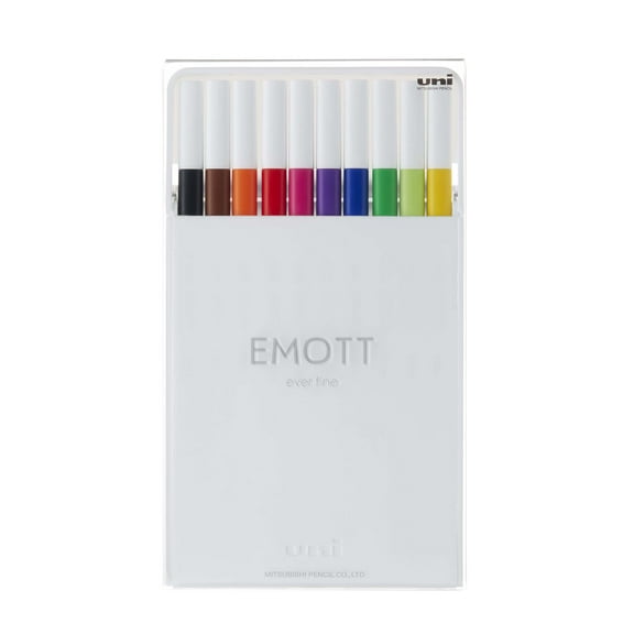 EMOTT Fineliner Pen Set #1, 10-Colors