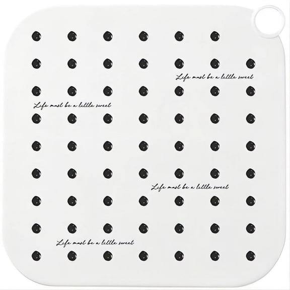 EMOWRASUL Drain Cover Tub Stopper Kitchen Sink Seal Cover Anti-Odor Mat 2 PCS