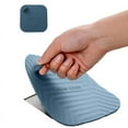 thumbnail image 1 of EMOWRASUL Shower Drain Cover Tub Stopper - Square Silicone Floor drain cover for Bathroom Blue, 1 of 1