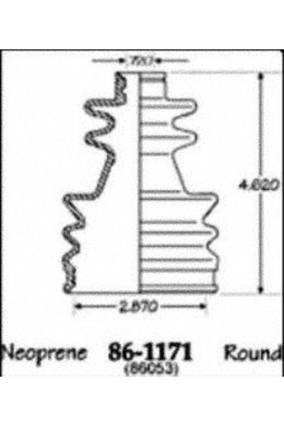 86-1171D CV Boot Kit