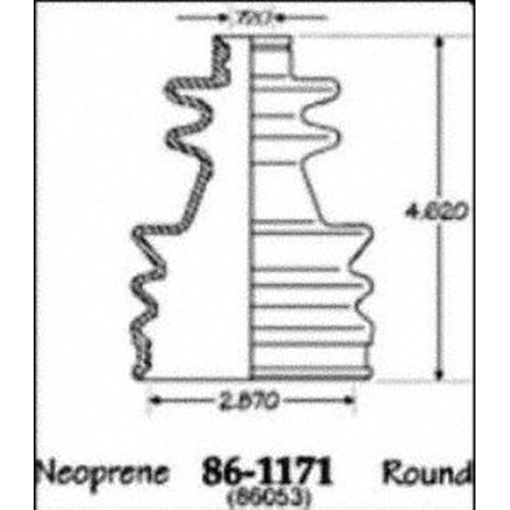 Empi 86-1171D CV Boot Kit