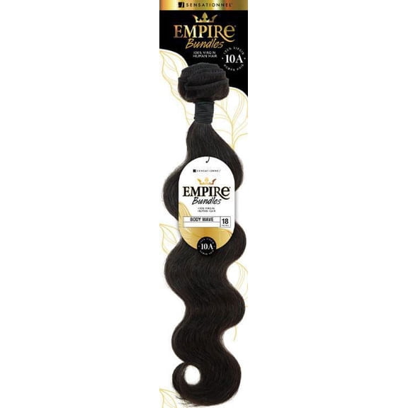 Sensationnel Virgin Human Hair Weave Empire Bundle 10A - Body Wave 10" - 28"
