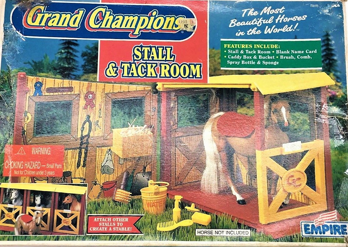 EMPIRE GRAND CHAMPIONS HORSE STALL TACK ROOM NEW IN BOX 1995 EMPIRE GRAND CHAMPIONS HORSE STALL TACK ROOM NEW IN BOX 1995