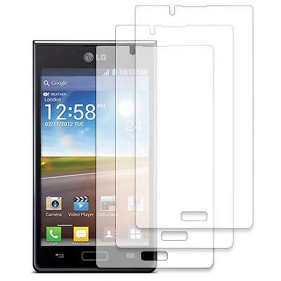 EMPIRE LG Optimus L7 P700 3 Pack of Invisible Screen Protectors