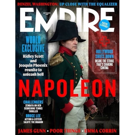 EMPIRE MAGAZINE-SEPTEMBER 2023-NAPOLEON-RIDLEY SCOTT-BRAND NEW