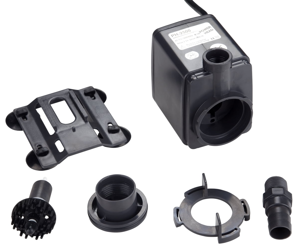 EMPIRE USA - SC Aquariums - PH2000 Skimmer water Pump Submersible Pump (2200L/H 31W 2.2m)  For Pond  Fish Tank Aquarium Aquaculture Black. with Needle Wheel Impeller Sca-302