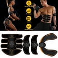 thumbnail image 1 of EMS Abs Stimulator 4pcs Ultimate Muscle,Arm and Leg Trainer,Trainer Conditioner（ battery not included ）, 1 of 9