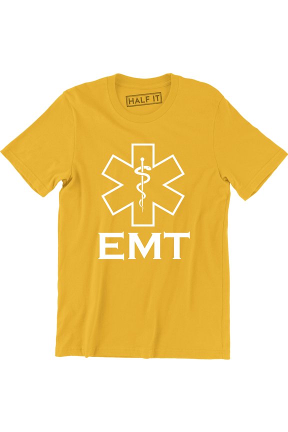 EMS EM Emergency Medical Service Emt Parmedic Prayer Snake Men's T-Shirt