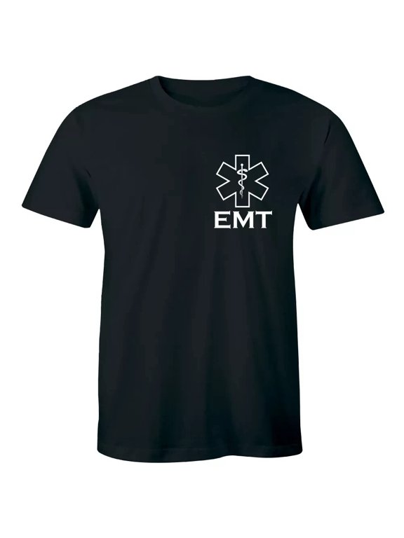 EMS EMT Emergency Medical Service Phrase Suited To Casual Events And Everyday Wear T-Shirt, Size S-5XL