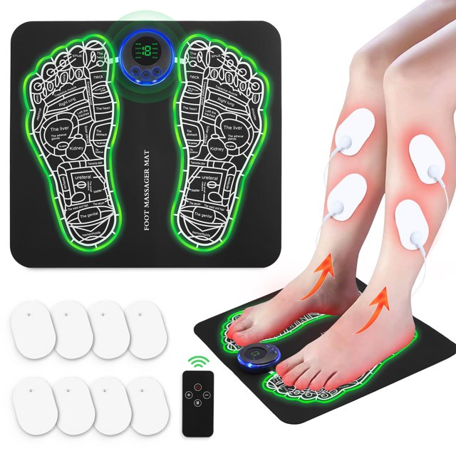 EMS Foot Massager Mat for NeuropathyFoot Stimulator Massager with