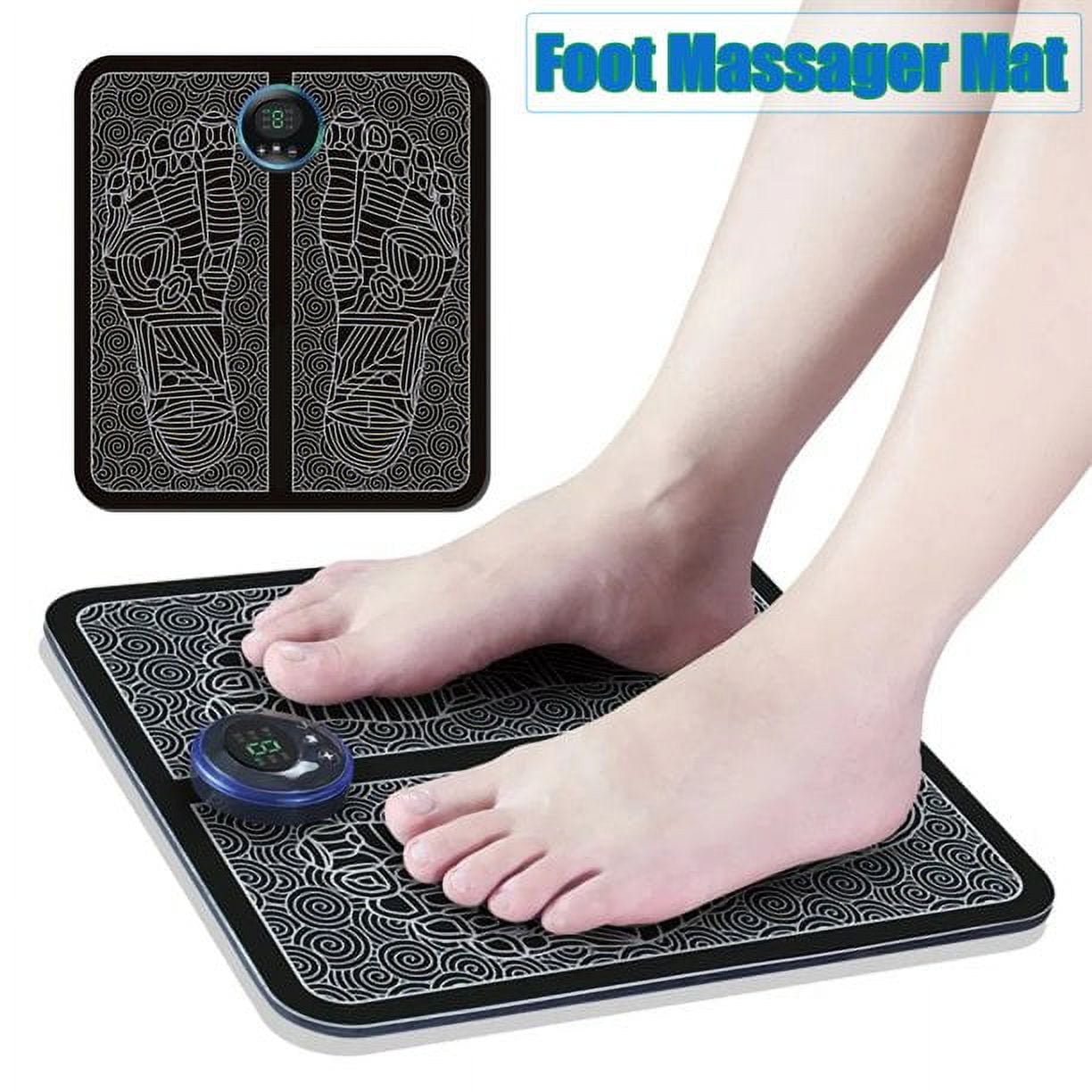 EMS 2022 Portable Rechargeable Foot Massager Pad with Pain Relief